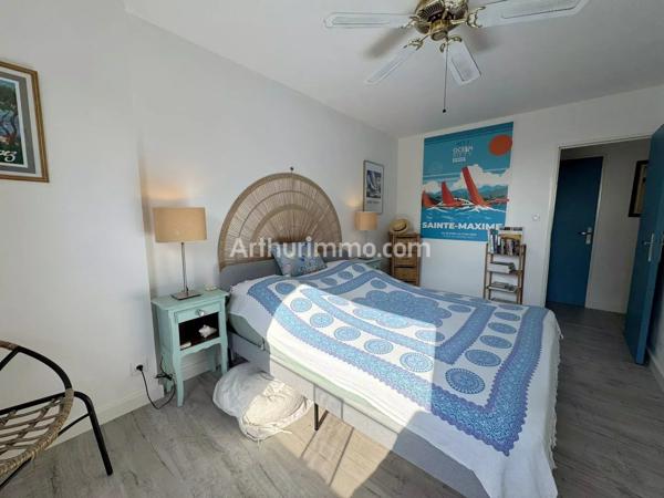 Vente                                                      Appartement
                        
                     3 pièces                      50 m2                     à Sainte-Maxime