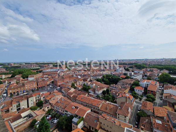 Appartement Toulouse 31300 Loves rooms vue imprenable 85m² dernier étage Saint Cyprien