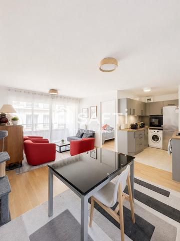 Montrouge – 3 pièces récent, balcon, métro