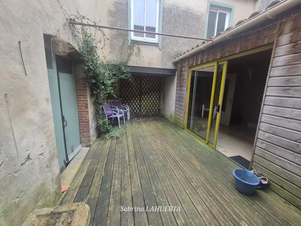 Immobilier Mézin (47170) – Maison de ville 154m2 – 112 500 €