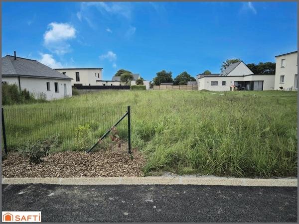 Terrain viabilisé, très bien placé, au calme