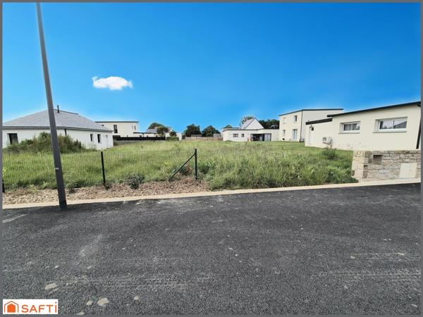 Terrain viabilisé, très bien placé, au calme