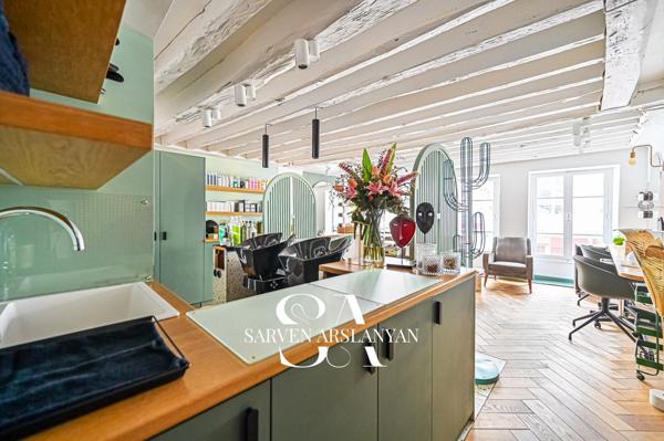 Salon privé rue Montorgueil Paris 1er : Concept rare à céder !