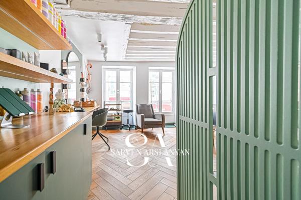 Salon privé rue Montorgueil Paris 1er : Concept rare à céder !