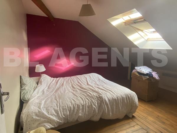 Maison de ville de caractère avec terrain constructible à la Flèche 