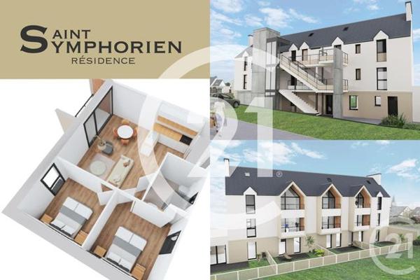 appartement à vendre 3 pièces - 52,79 m2 PLENEUF VAL ANDRE - 22