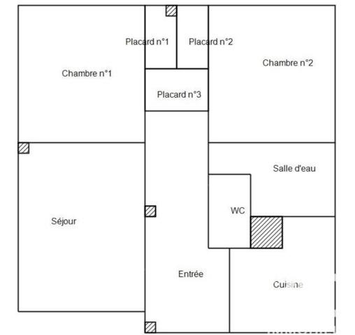 Appartement à vendre 3 pièces 55,78 m² La Garenne-Colombes