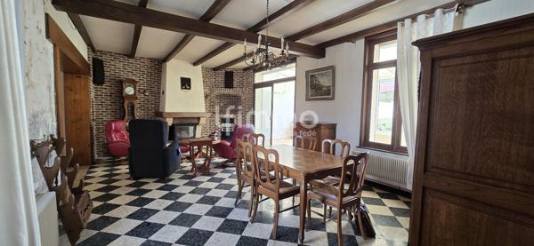 Maison lumineuse avec garage et dépendances