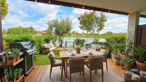 Appartement T3 bis avec jardin - Vue et Accès au lac de Soustons