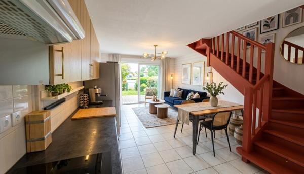 Appartement T3 bis avec jardin - Vue et Accès au lac de Soustons