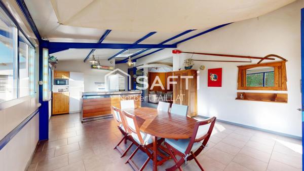 Maison atypique esprit bateau