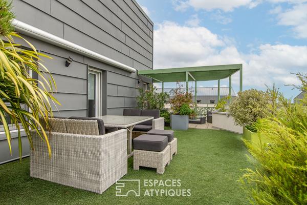 À la croisée d’Angers et Avrillé : rooftop avec superbe terrasse
