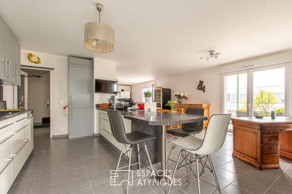 À la croisée d’Angers et Avrillé : rooftop avec superbe terrasse