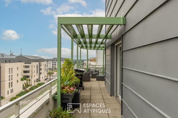 À la croisée d’Angers et Avrillé : rooftop avec superbe terrasse