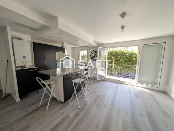 Beau F3 57M² Sevran centre 2 balcons et parking
