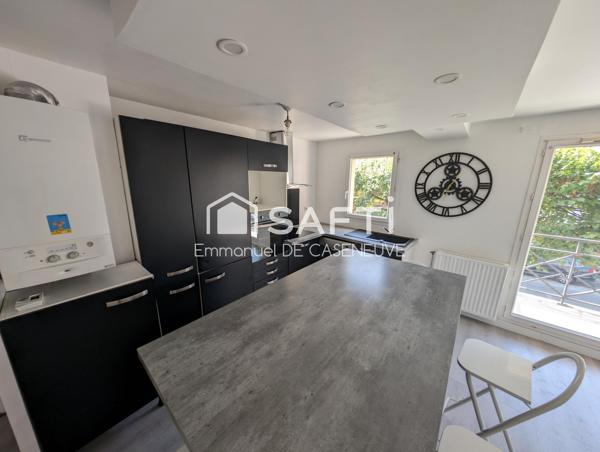 Beau F3 57M² Sevran centre 2 balcons et parking