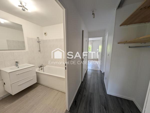 Beau F3 57M² Sevran centre 2 balcons et parking