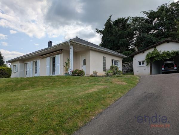 Charmant pavillon des années 70 avec vue dégagée sur la campagne