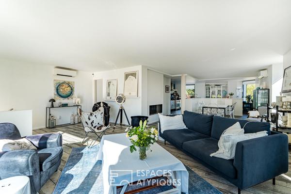 De l’ancien relais à l’échappée contemporaine en lisière de parc.