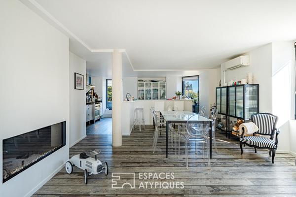 De l’ancien relais à l’échappée contemporaine en lisière de parc.