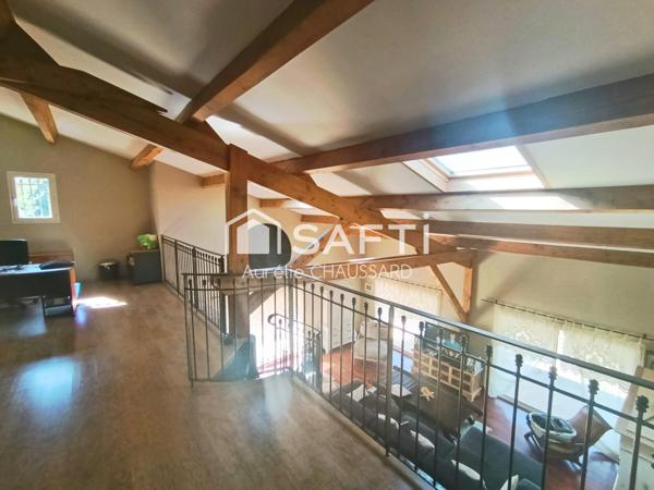 Maison de charme 3 chambres grand garage, pinède, piscine