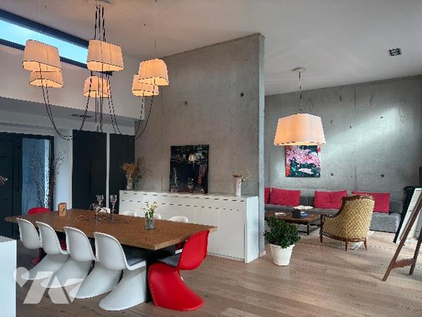 Unique ! Villa contemporaine, d'architecte, de plain-pied, ultra lumineuse avec jardin, piscine...