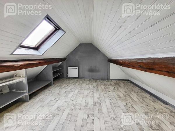 Ensemble de deux maisons, cour et jardin