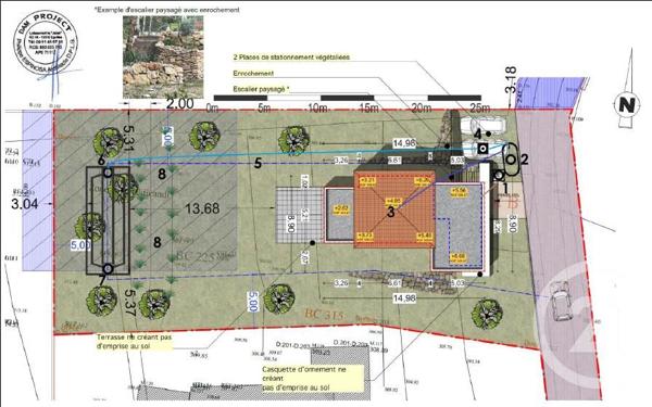 Terrain à vendre  1128 m2 ST MAXIMIN LA STE BAUME - 83
