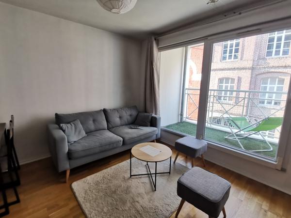 VFF - Vieux Lille - T1 BIS meublé avec parking et balcon