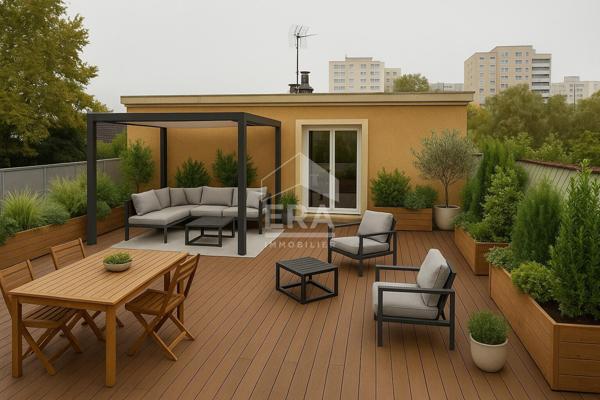 Maison avec travaux, et toit terrasse de 40m²