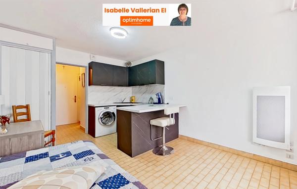 Studio à vendre 1 pièce - parking privatif LE GRAU DU ROI (30)