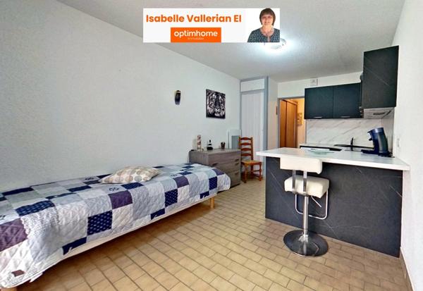 Studio à vendre 1 pièce - parking privatif LE GRAU DU ROI (30)