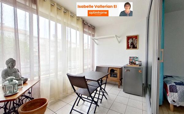 Studio à vendre 1 pièce - parking privatif LE GRAU DU ROI (30)