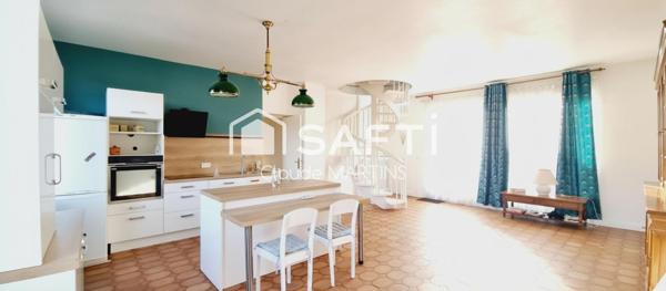 Maison 6 pièces - 135m² environ - 10 min RER B - Double garage - Terrasse