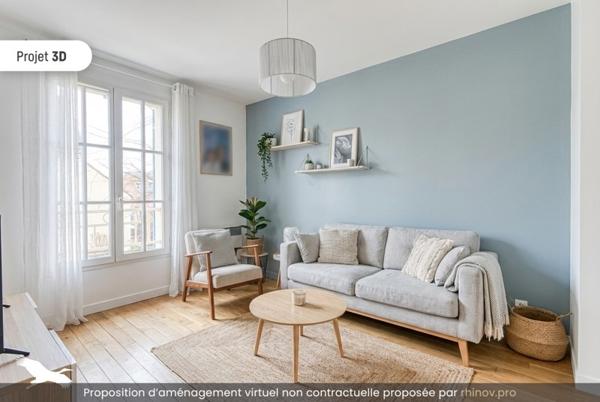 Maison à vendre |  Bruyères-sur-Oise |  3 pièces | 64 m²