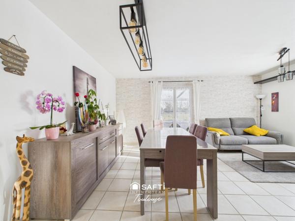 Joli plain-pied avec jardin et garage