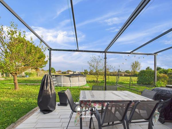 Joli plain-pied avec jardin et garage