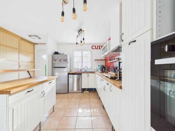 Joli plain-pied avec jardin et garage