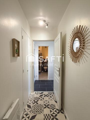 Studio 28m2 vendu loué - Résidence avec ascenceur