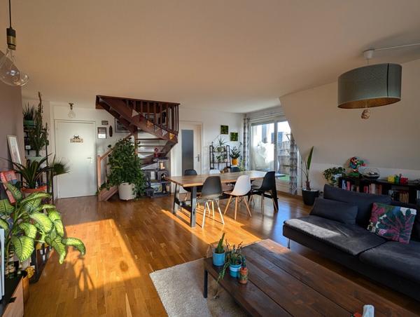 Appartement duplex 70,16m² - Dernier étage - Garage/Cave