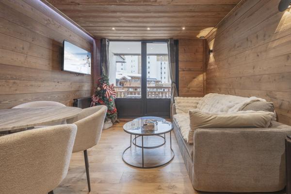 T2 coin montagne d’exception skis aux pieds – 45 m² avec balcons – Cœur de Val Thorens