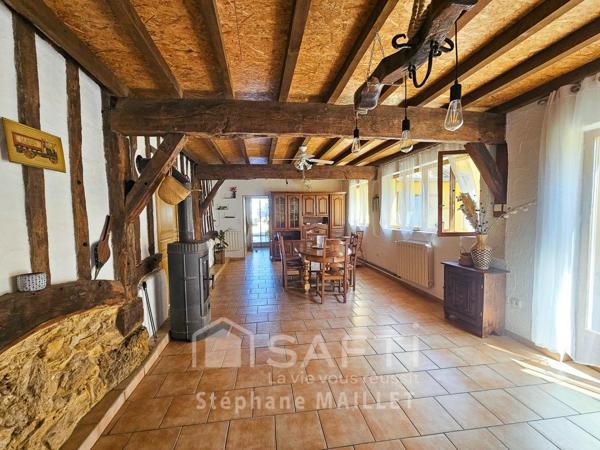 Propriété 211 m², gîte possible, DPE C