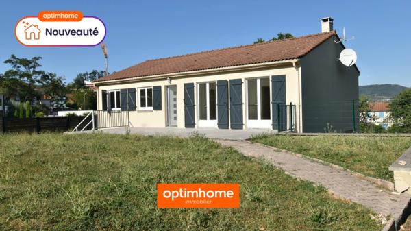 VILLA DE PLAIN PIED 5 CHAMBRES SUR GRAND SOUS SOL + TERRAIN