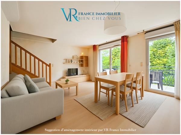 Divonne-les-Bains (01220) APPARTEMENT 3 PIÈCES (T3) DUPLEX 70 M² - MEUBLÉ & HORS BAIL COMMERCIAL
