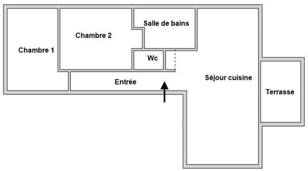 Appartement à vendre 3 pièces 58 m² Bully