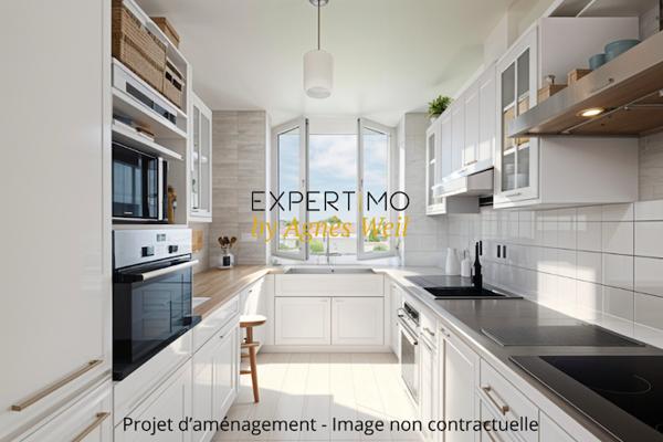 Rueil-Malmaison (92500) RUEIL-MALMAISON - PLATEAU / MONT VALÉRIEN - APPARTEMENT 4 PIÈCES CONTEMPORAIN AVEC LOGGIA