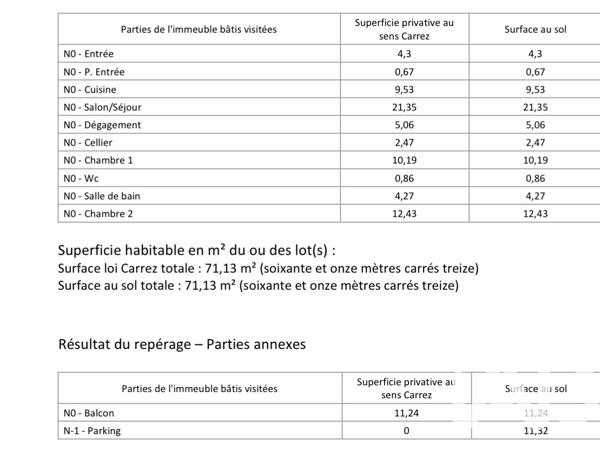 Appartement à vendre 3 pièces 71 m² Vaujours