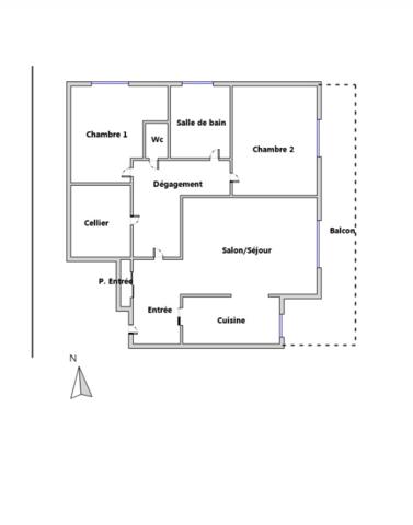 Appartement à vendre 3 pièces 71 m² Vaujours