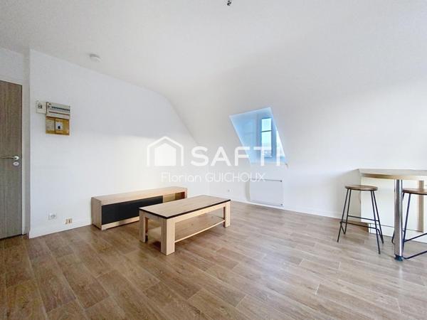 T2 lumineux avec parking à Quimper