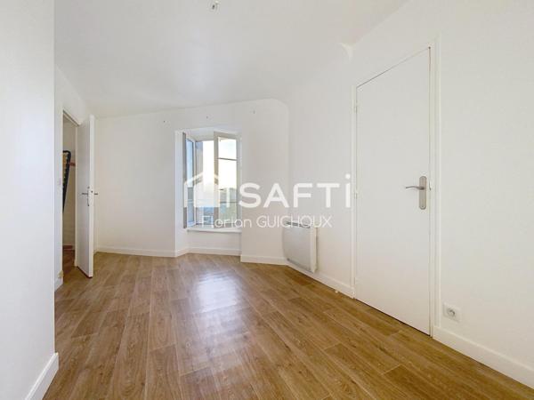 T2 lumineux avec parking à Quimper